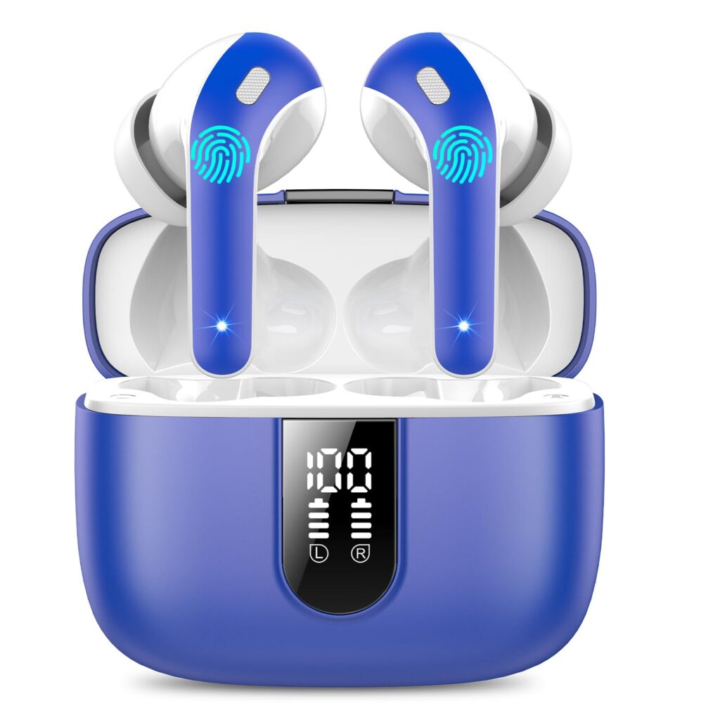 Auriculares Bluetooth Inalámbricos 5.3: Sonido Superior y Confort Duradero