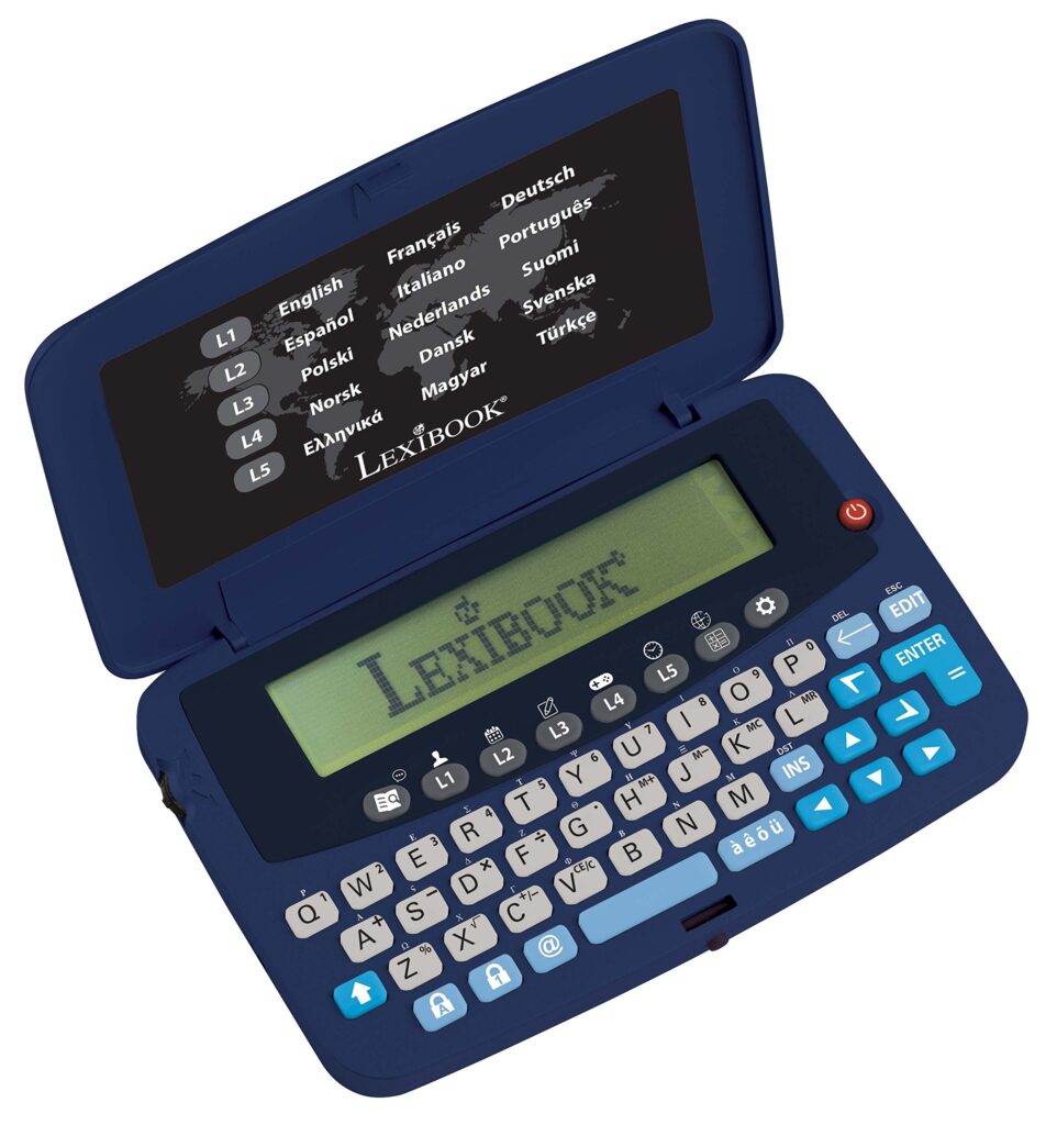 Lexibook NTL4000 Quicktionary: Traductor Multilingüe para Viajeros Inteligentes